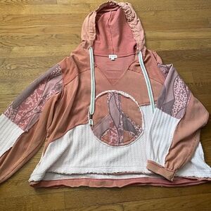POL top with hoodie